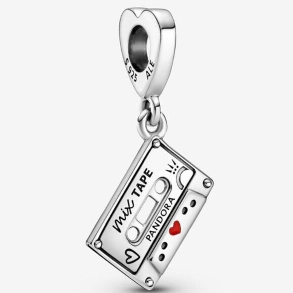 Pandora Silver Mix Tape Bracelet Charm